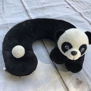 Cloudz Panda Bear Plush‎ Soft N Cuddly Kids Travel Pillow